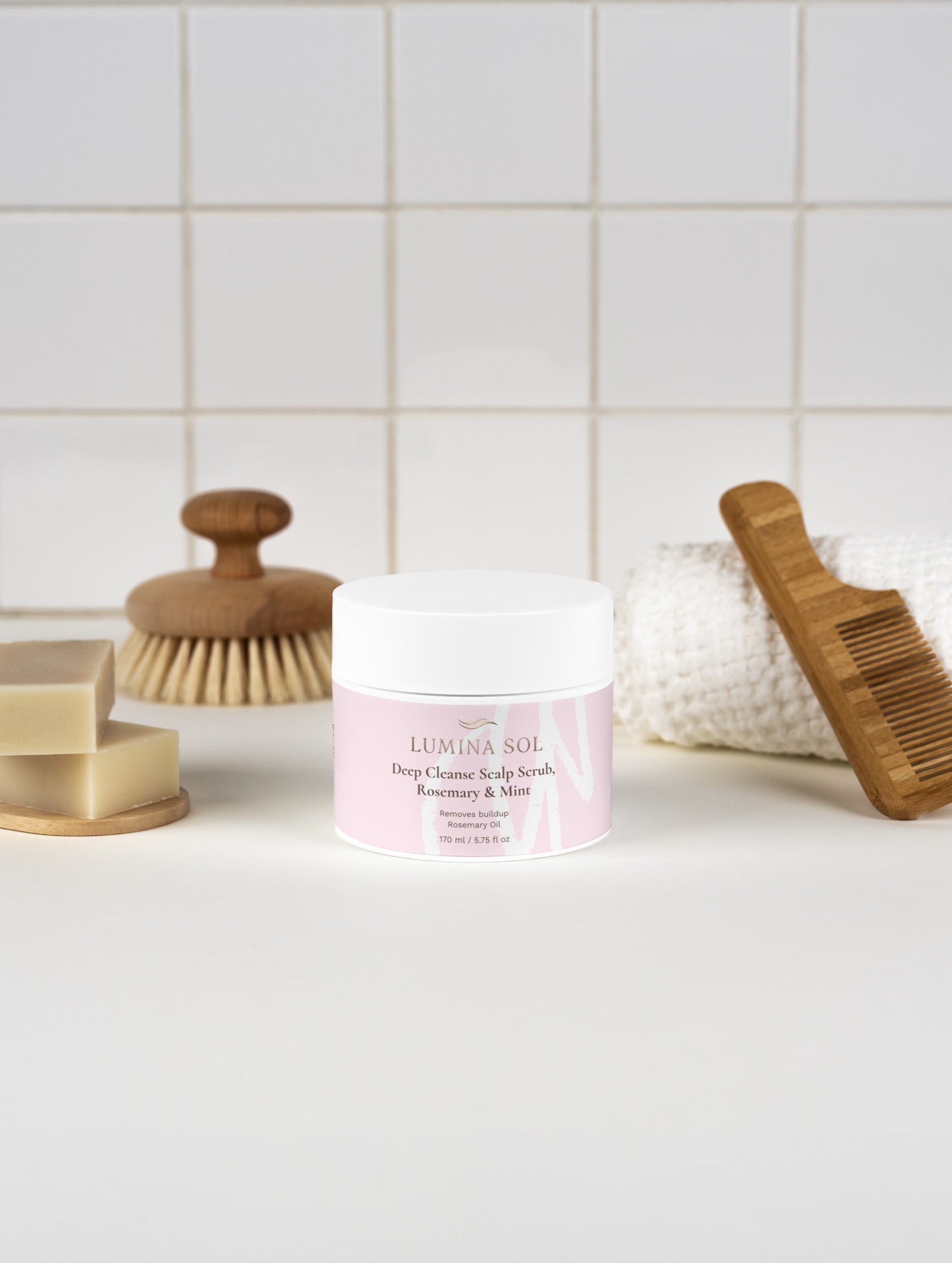 Deep Cleanse Scalp Scrub — close-up of mineral-rich scrub texture	