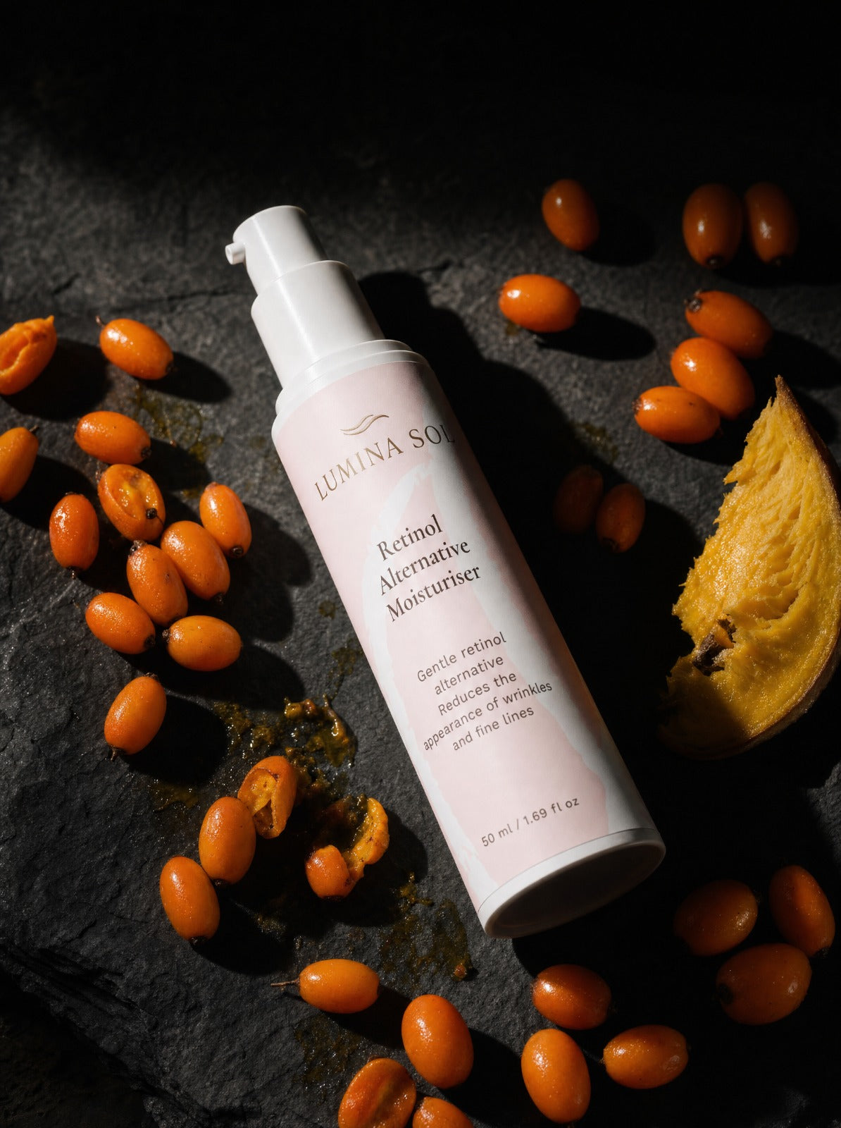 Retinol Moisturiser — close-up of lightweight cream texture