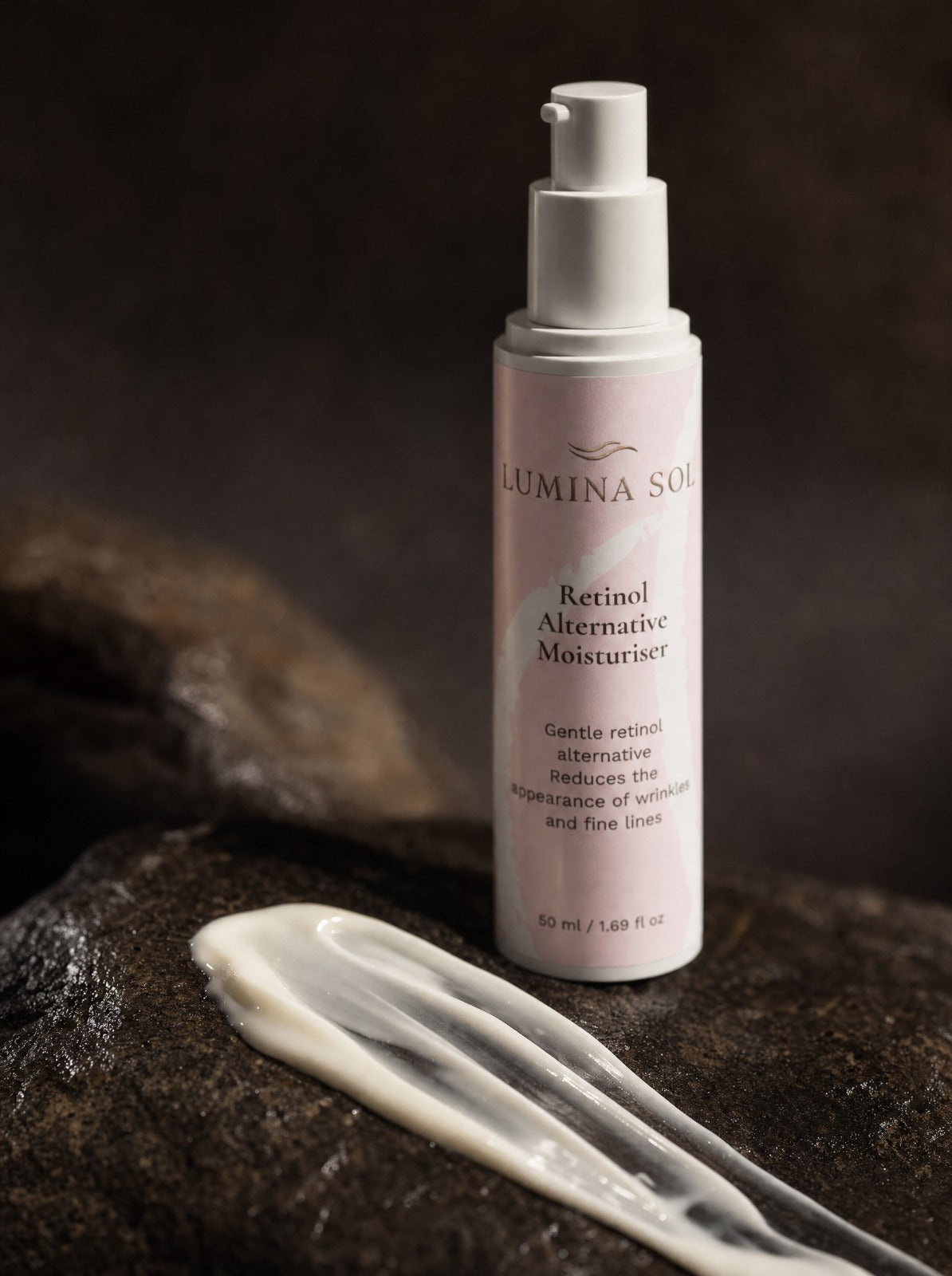 Moisturiser — being applied to face, demonstrating gentle upward massage