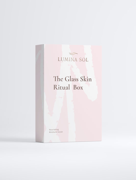 Glass Skin Trio — gift box presentation with all three products	