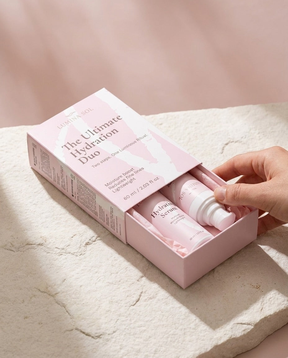 The Ultimate Hydration Duo — gift packaging with both products