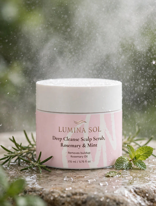 Deep Cleanse Scalp Scrub, Rosemary & Mint