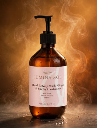 Hand & Body Wash, Ginger & Smoky
