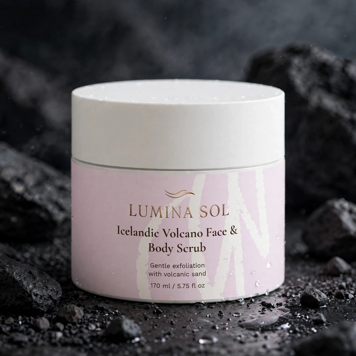 Icelandic Volcano Face & Body Scrub